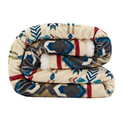 Image showing  Spirit Valley Campfire Sherpa Throw, 1 pc. or 3 pc.