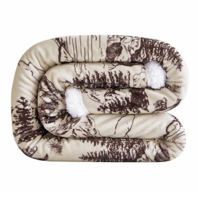 Image showing  White Pine Campfire Sherpa Throw