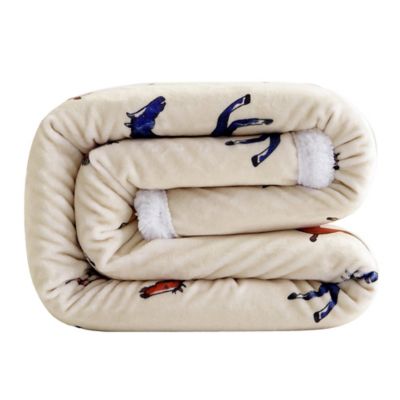 Image showing  Wild Horses Campfire Sherpa Throw, 1 pc. or 3 pc.