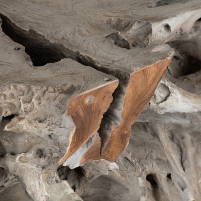 Image showing  Natural Teak Root Console Table