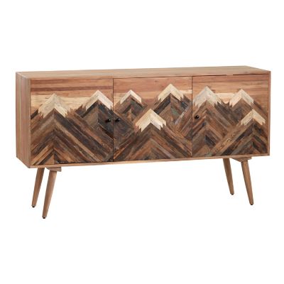 Crestview Collection Sierra Nevada Three-Door Sideboard