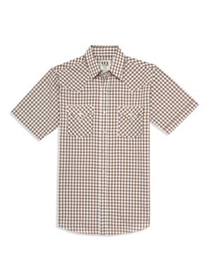 Ely Cattleman Short-Sleeve Classic Check Western Shirt
