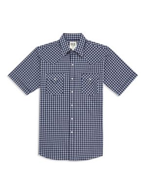 Ely Cattleman Short-Sleeve Classic Check Western Shirt