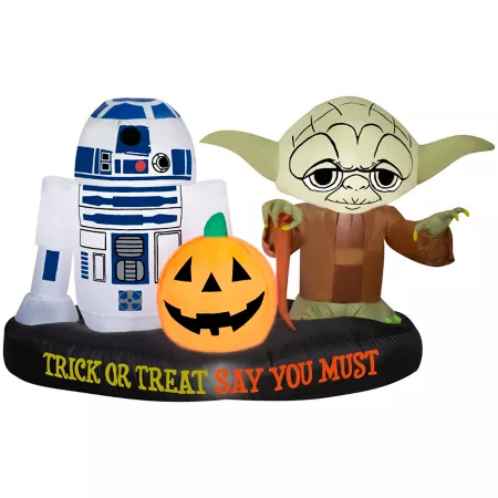 Star Wars Gemmy Halloween Inflatable Scene Halloween Inflatables