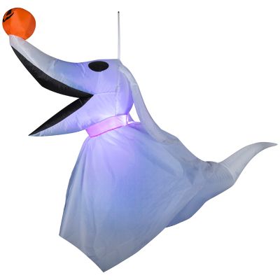 Gemmy Hanging Halloween Inflatable Zero with Blinking Lights