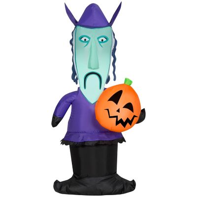 Gemmy Halloween Inflatable Shock with Jack-O'-Lantern
