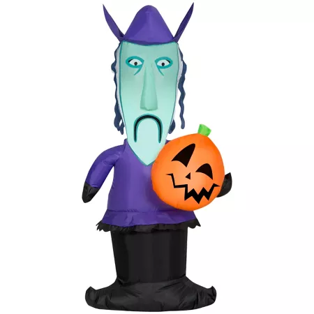 Gemmy Halloween Inflatable Shocker with Jack-O'-Lantern Halloween Inflatables