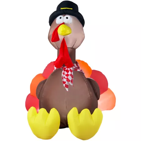 Gemmy Thanksgiving Inflatable Turkey Halloween Inflatables