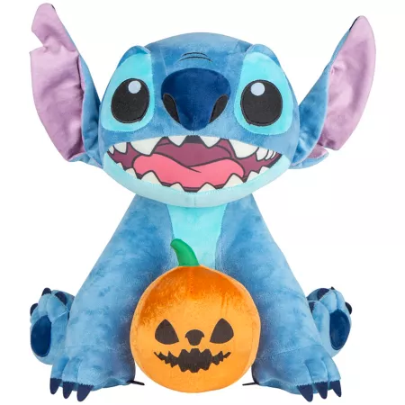 Gemmy Stitch with Jack-O'-Lantern Halloween Greeter Halloween Inflatables