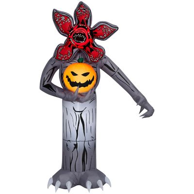 Gemmy Halloween Inflatable Demogorgon with Jack-O'-Lantern