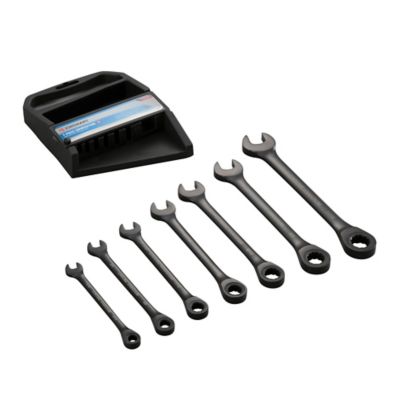 Image showing  7 pc. Metric Ratchet Combination Wrench Set