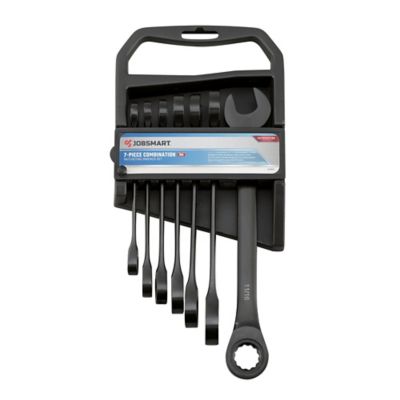 Image showing  7 pc. Metric Ratchet Combination Wrench Set
