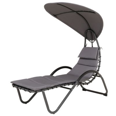 Image showing  Outdoor Lounge Chair with Canopy