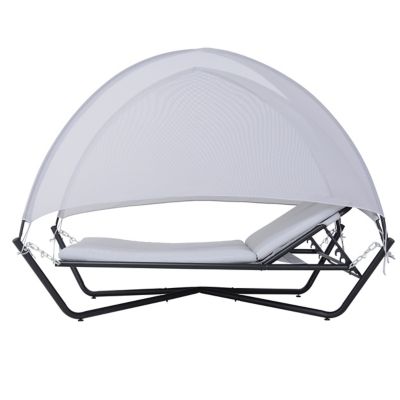 Image showing  Outdoor Hammock Lounge Daybed with Canopy