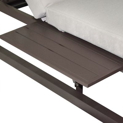 Image showing 6 th Deko Living Outdoor Rectangular Patio Daybed, Biege