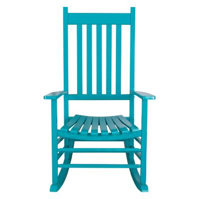 Image showing  Outdoor Meridian Wood Patio Rocking Chairs, 2 pk.