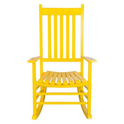 Image showing  Outdoor Meridian Wood Patio Rocking Chairs, 2 pk.