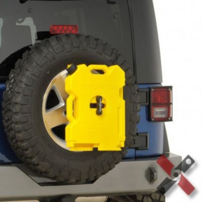 Image showing  2 gal. Yellow Liquid Storage Container