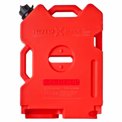 RotopaX Red Liquid Storage Container, 2 gallon, RX-2G