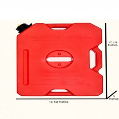 Image showing  Red Liquid Storage Container, 2 gallon, RXX-2G