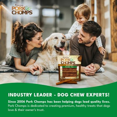 Image showing 5 th Pork Chomps Roasted Pork Twist Dog Chew Treats, 15 ct.