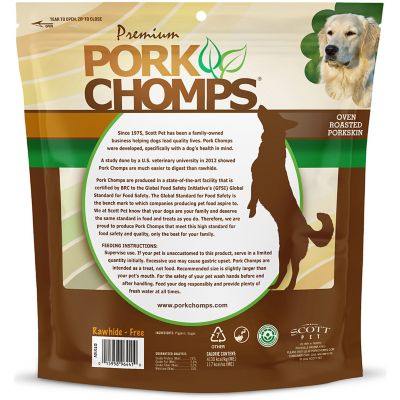 Image showing 6 th Pork Chomps Roasted Pork Twist Dog Chew Treats, 15 ct.