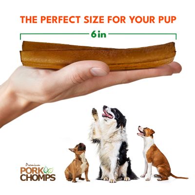 Image showing  6 in. Roasted Pork Skin Ribz, 10 ct. Dog Chews