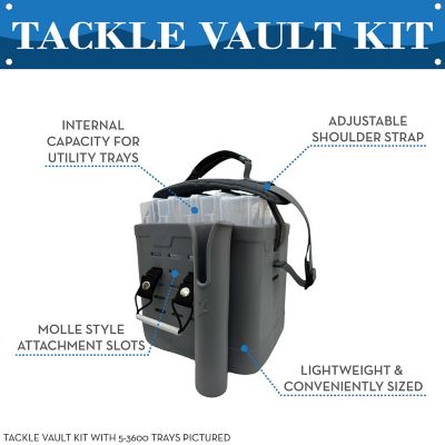 Image showing  Tackle Vault 3600 Kit with Accessories, Gray, 5TVKT1