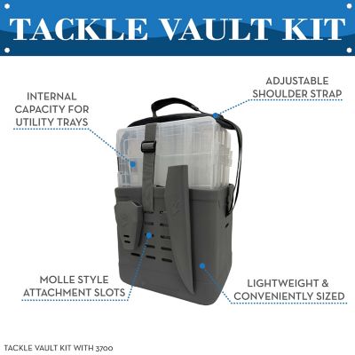 Image showing  Tackle Vault 3600 Kit with Accessories, Gray, 5TVKT