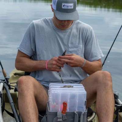 Image showing 5 th Frogg Toggs Tackle Vault 3600 Kit with Accessories, Gray, 5TVKT