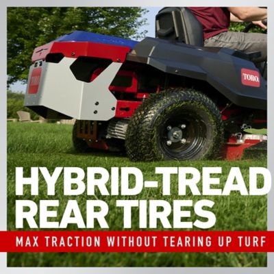 Image showing 7 th Toro TimeCutter 54 in. Cordless Electric Zero-Turn Mower with MyRIDE, Battery and Charger Included