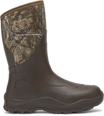 LaCrosse Footwear Men's Alpha Agility Field Boots, 12 in., Mossy Oak Country DNA Hunt Boot