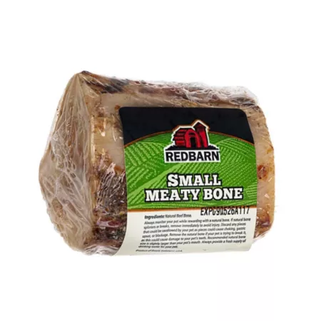 Redbarn Small Meaty Bone Dog Bones Rawhide & Rawhide Alternative