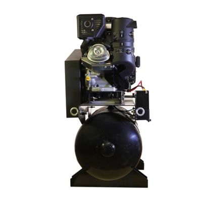 Image showing  14 HP 30 gal. Truck Mounted Air Compressor, 175 PSI, Electric Start, KOHLER Command Pro Gas Engine, Cast Iron Pump