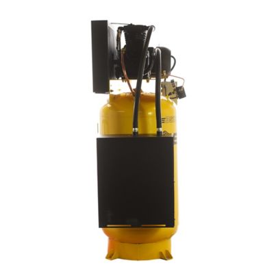 Image showing  7.5 HP 80 gal. 2-Stage Industrial 3-Cylce Splash Lubricated Pump SILENT Air Compressor, 175 PSI, 1-Phase
