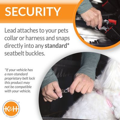 Image showing 5 th K&H Pet Products Travel Buckle n Go Pet Seat, X-small, Gray 16 x 14 x 14