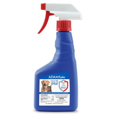 Adams Plus Flea & Tick Spray, 16 oz.