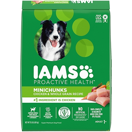 Iams ProActive Health MiniChunks Adult Chicken and Whole Grain Recipe Dry Dog Food