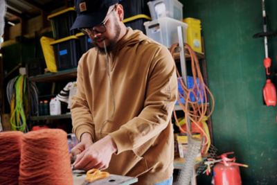 Image showing 2 th Carhartt Men's Relaxed Fit Garment Dyed French Terry Sweatshirt