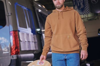 Image showing  Men's Relaxed Fit Garment Dyed French Terry Sweatshirt