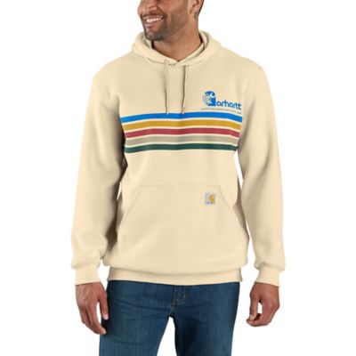 Carhartt Men's Loose Fit Midweight Stripe Sweatshirt