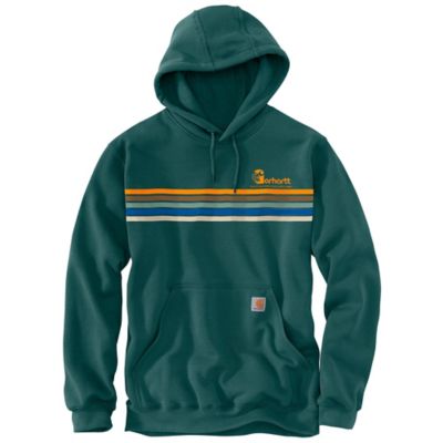 Carhartt Men's Loose Fit Midweight Stripe Sweatshirt