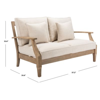 Image showing  Martinique Wood Patio Loveseat