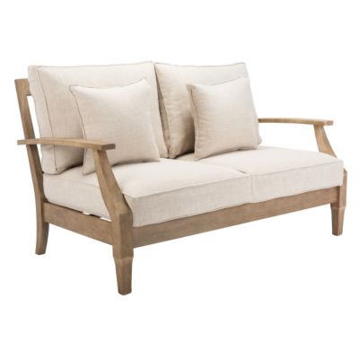 Image showing  Martinique Wood Patio Loveseat