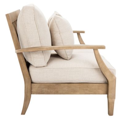 Image showing 6 th Safavieh Martinique Wood Patio Loveseat