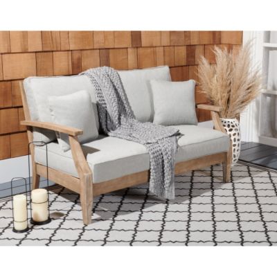 Image showing  Martinique Wood Patio Loveseat