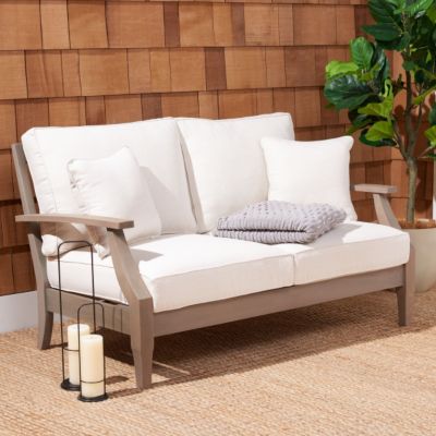 Image showing  Martinique Wood Patio Loveseat