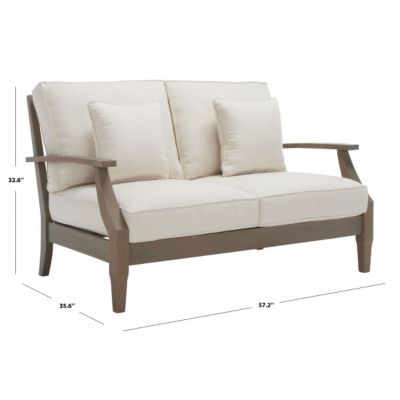 Image showing  Martinique Wood Patio Loveseat