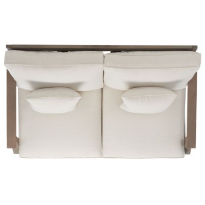 Image showing 6 th Safavieh Martinique Wood Patio Loveseat