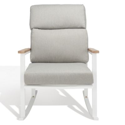 Image showing  Brutus Rocking Chair, White/Light Grey